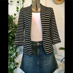 COPY - Striped blazer style jacket